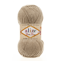 Alize Baby best 256 - hnedo béžová