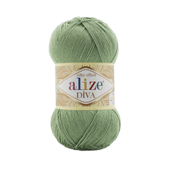 Alize Diva 852 - olivově zelená
